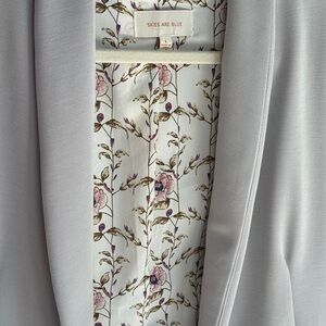 Skies Are Blue Light Gray Blue Women's Blazer